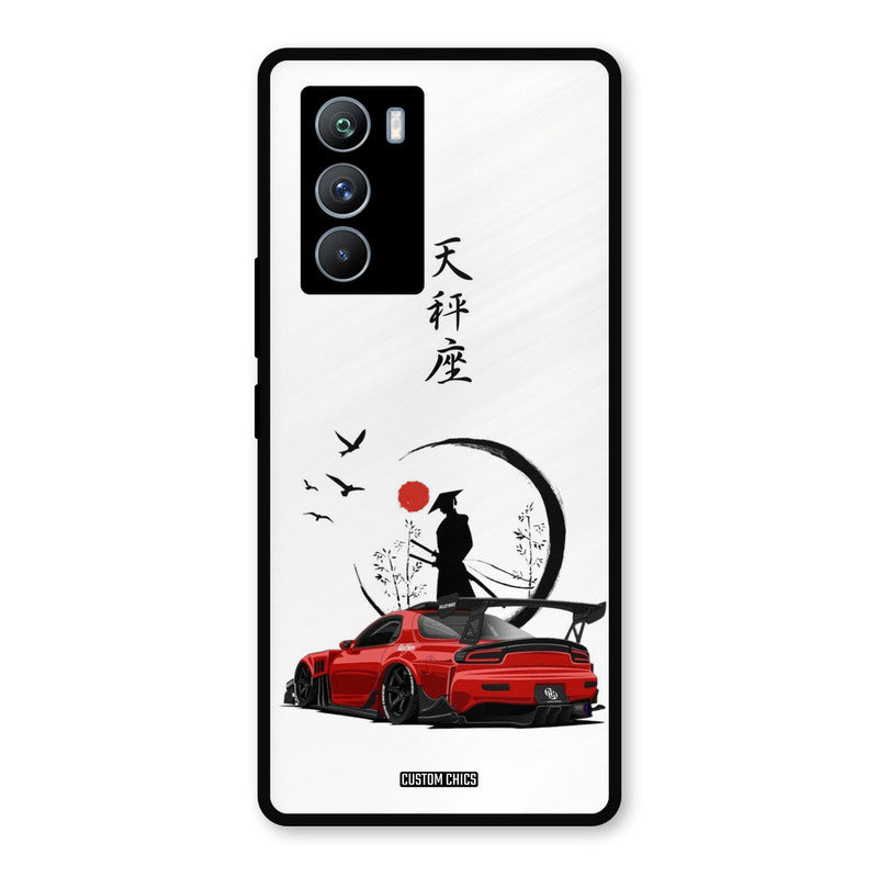 Samurai Car iQOO 9SE Mobile Back Cover - Car&Bike PrintShield Case