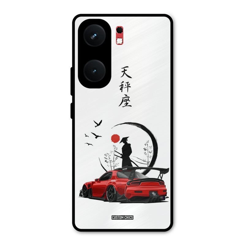 Samurai Car iQOO Neo 9 Pro Mobile Back Cover - Car&Bike PrintShield Case