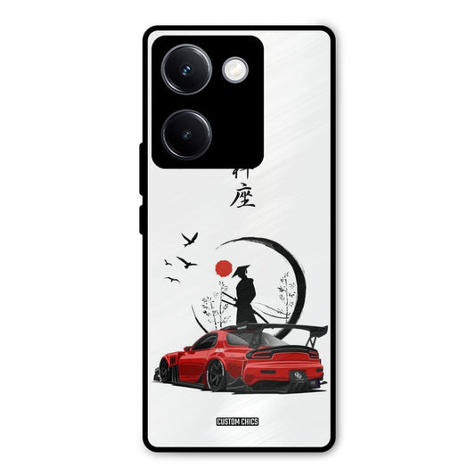Samurai Car Vivo Y300 Plus Mobile Back Cover - Car&Bike PrintShield Case