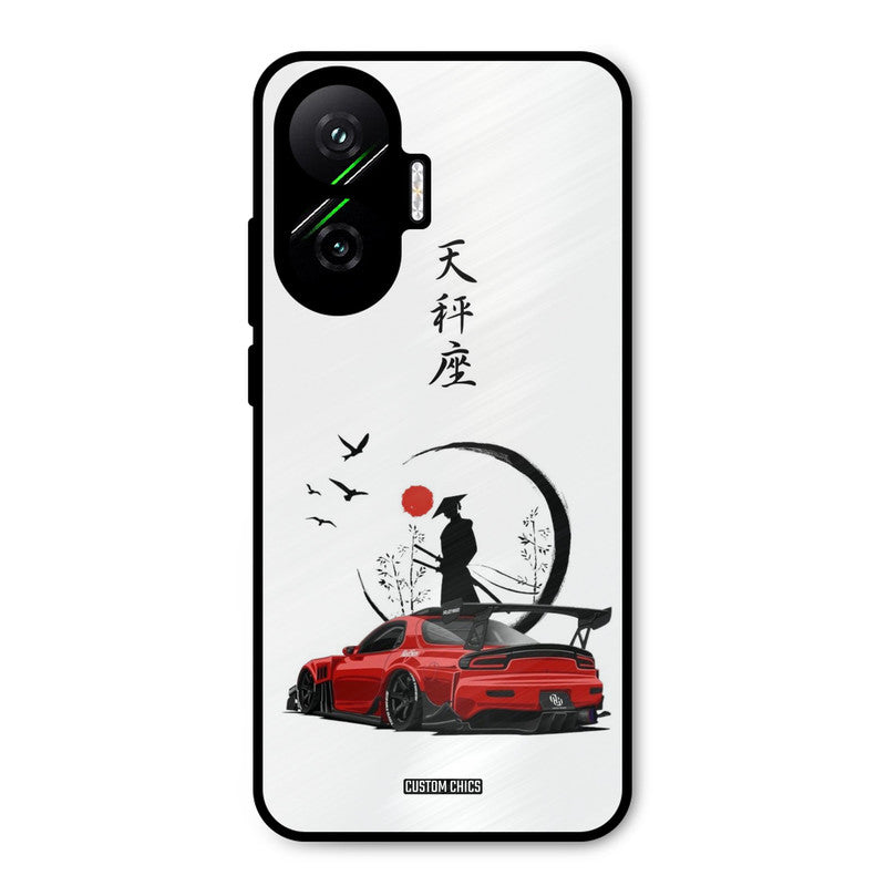 Samurai Car Poco F7 5G Mobile Back Cover - Car&Bike PrintShield Case