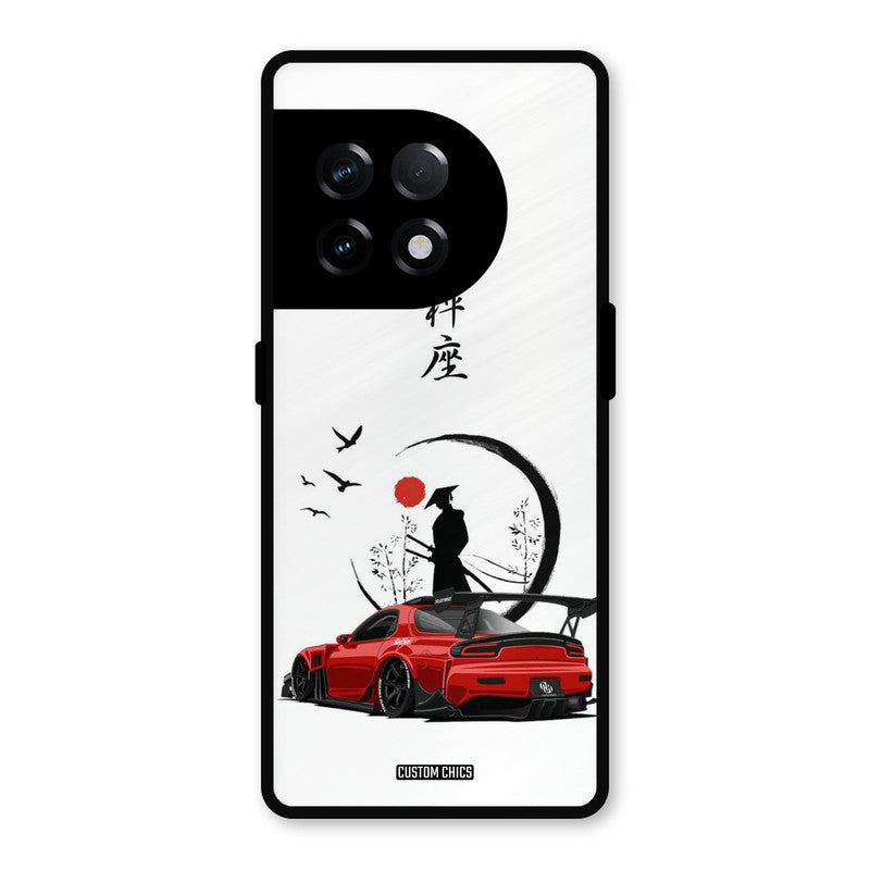 Samurai Car OnePlus 11R Mobile Back Cover - Car&Bike PrintShield Case