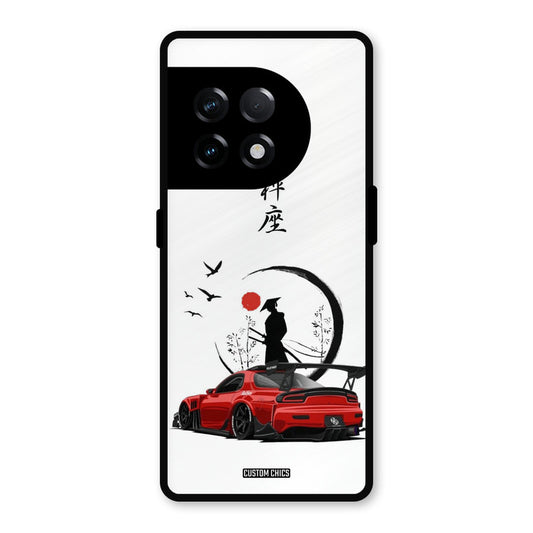 Samurai Car OnePlus 11R Mobile Back Cover - Car&Bike PrintShield Case