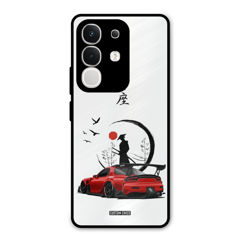 Samurai Car Vivo T4x Mobile Back Cover - Car&Bike PrintShield Case