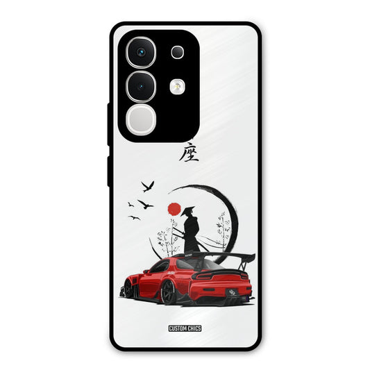 Samurai Car Vivo T4x Mobile Back Cover - Car&Bike PrintShield Case