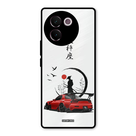 Samurai Car Vivo V30e Mobile Back Cover - Car&Bike PrintShield Case