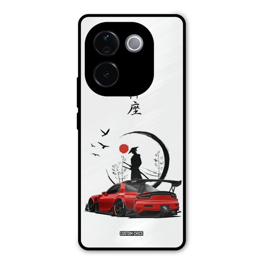 Samurai Car Vivo T3 Pro Mobile Back Cover - Car&Bike PrintShield Case