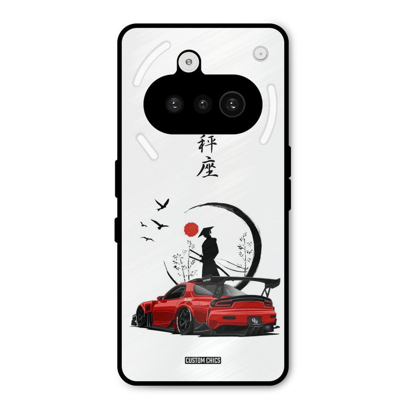 Samurai Car Nothing Phone 3A Mobile Back Cover - Car&Bike PrintShield Case