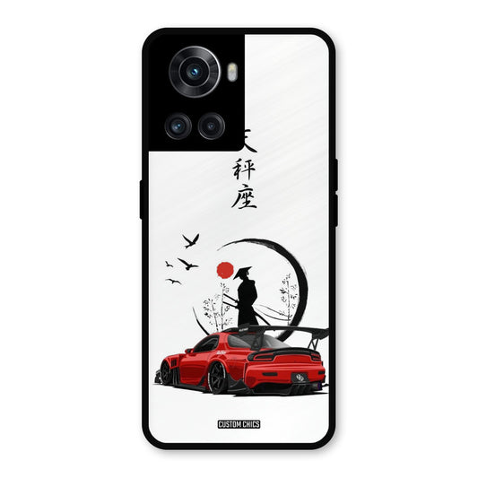 Samurai Car OnePlus 10R Mobile Back Cover - Car&Bike PrintShield Case