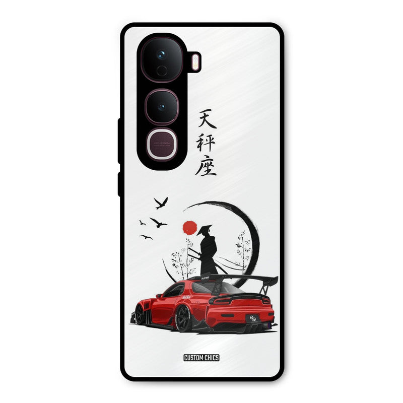 Samurai Car Vivo Y400 Pro Mobile Back Cover - Car&Bike PrintShield Case