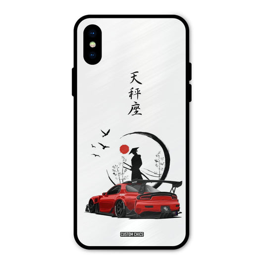 Samurai Car iPhone X Mobile Back Cover - Car&Bike PrintShield Case