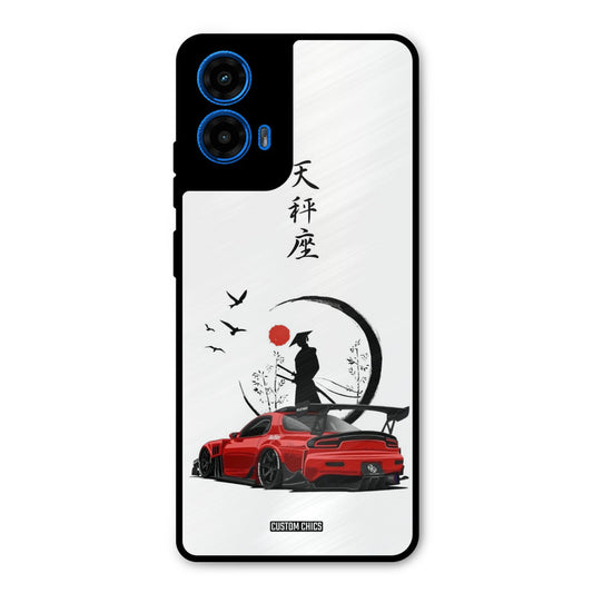 Samurai Car Moto G45 Mobile Back Cover - Car&Bike PrintShield Case