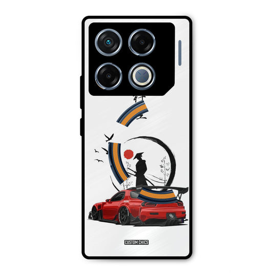 Samurai Car Infinix GT 20 Pro Mobile Back Cover - Car&Bike PrintShield Case