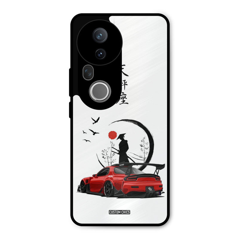 Samurai Car Vivo T4 Ultra Mobile Back Cover - Car&Bike PrintShield Case