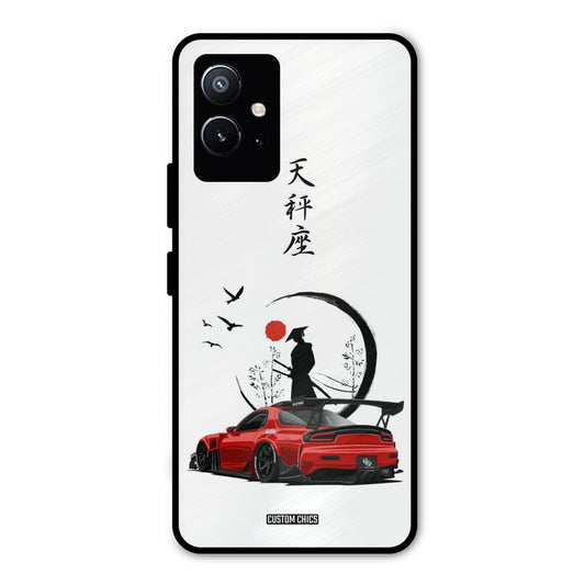 Samurai Car Vivo Y75 5G Mobile Back Cover - Car&Bike PrintShield Case