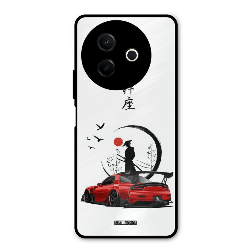Samurai Car Vivo Y39 Mobile Back Cover - Car&Bike PrintShield Case