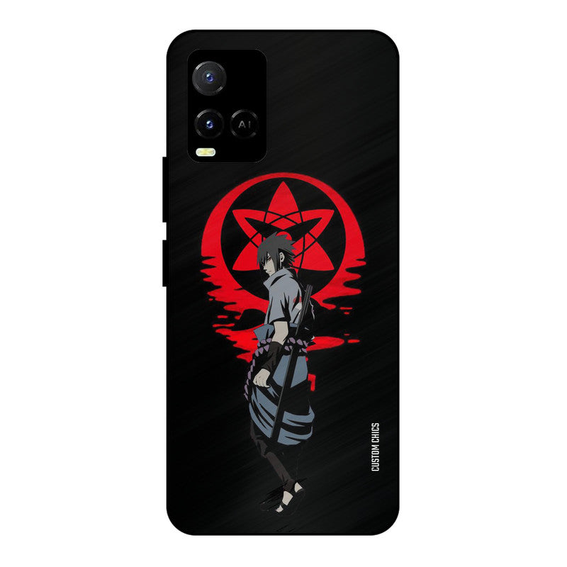 Sasuke Uchiha Vivo Y33s Mobile Back Cover - Anime PrintShield Case