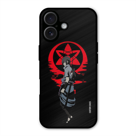 Sasuke Uchiha iPhone 16 Plus Mobile Back Cover - Anime PrintShield Case