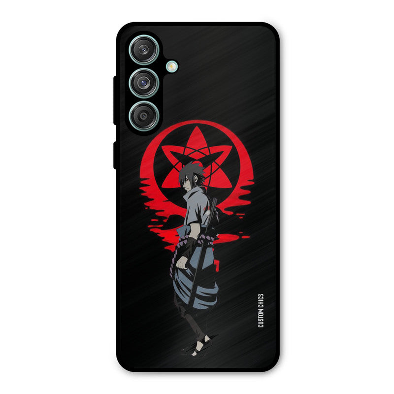 Sasuke Uchiha Samsung Galaxy M55 5G Mobile Back Cover - Anime PrintShield Case