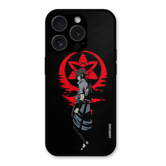 Sasuke Uchiha iPhone 15 Pro Mobile Back Cover - Anime PrintShield Case