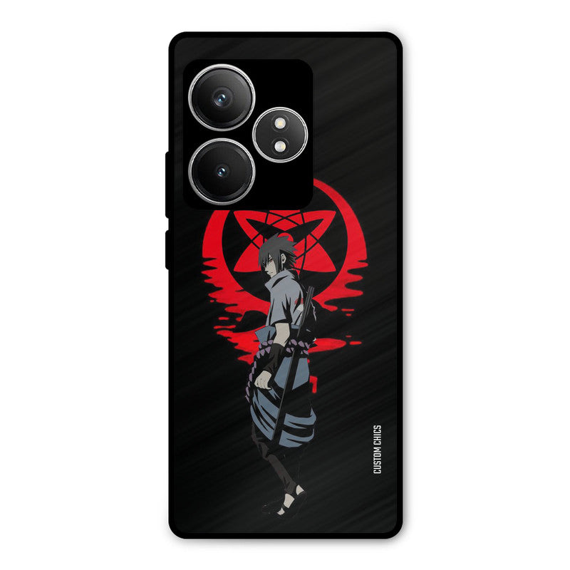 Sasuke Uchiha Realme GT 6T Mobile Back Cover - Anime PrintShield Case