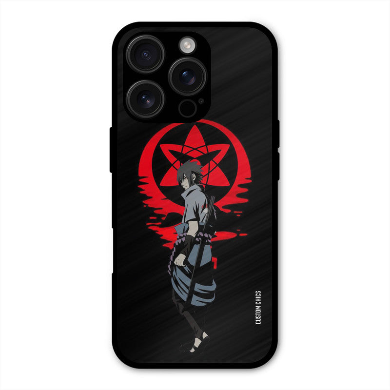 Sasuke Uchiha iPhone 16 Pro Max Mobile Back Cover - Anime PrintShield Case