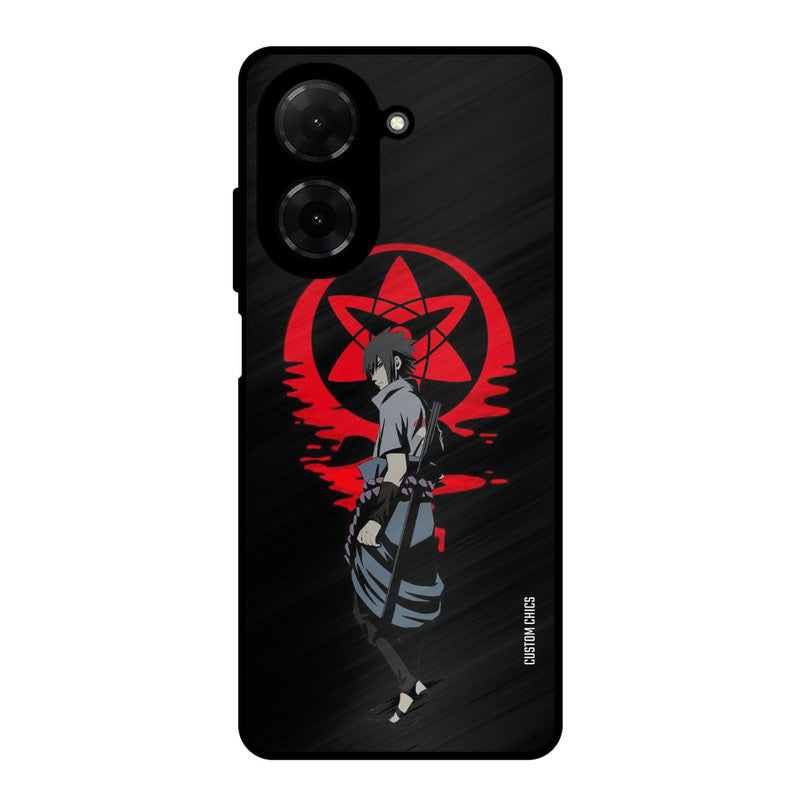 Sasuke Uchiha Poco C71 Mobile Back Cover - Anime PrintShield Case