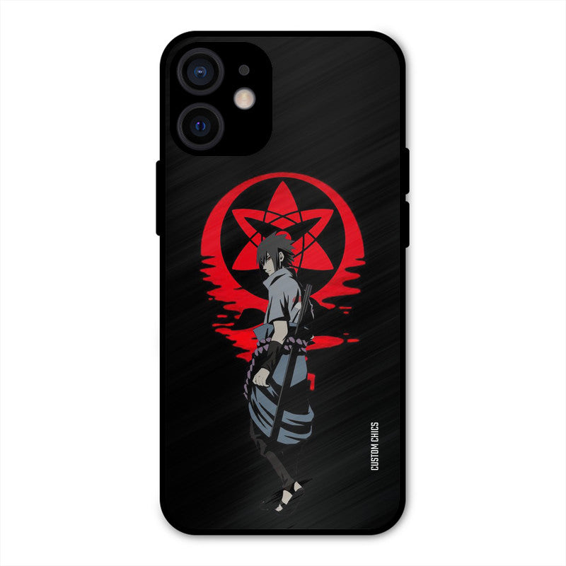 Sasuke Uchiha iPhone 12 Mini Mobile Back Cover - Anime PrintShield Case