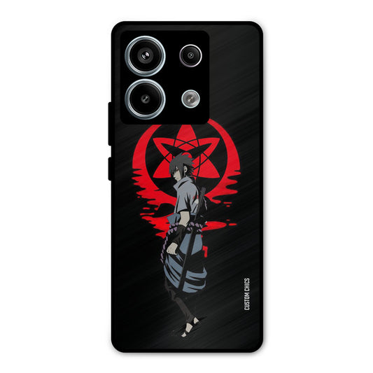Sasuke Uchiha Redmi Note 13 Pro 5G Mobile Back Cover - Anime PrintShield Case