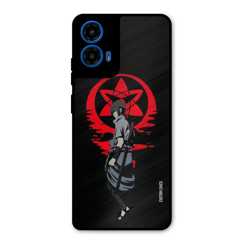 Sasuke Uchiha Moto G45 Mobile Back Cover - Anime PrintShield Case