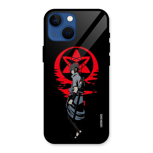 Sasuke Uchiha iPhone 13 Mini Mobile Back Cover - Anime PrintShield Case