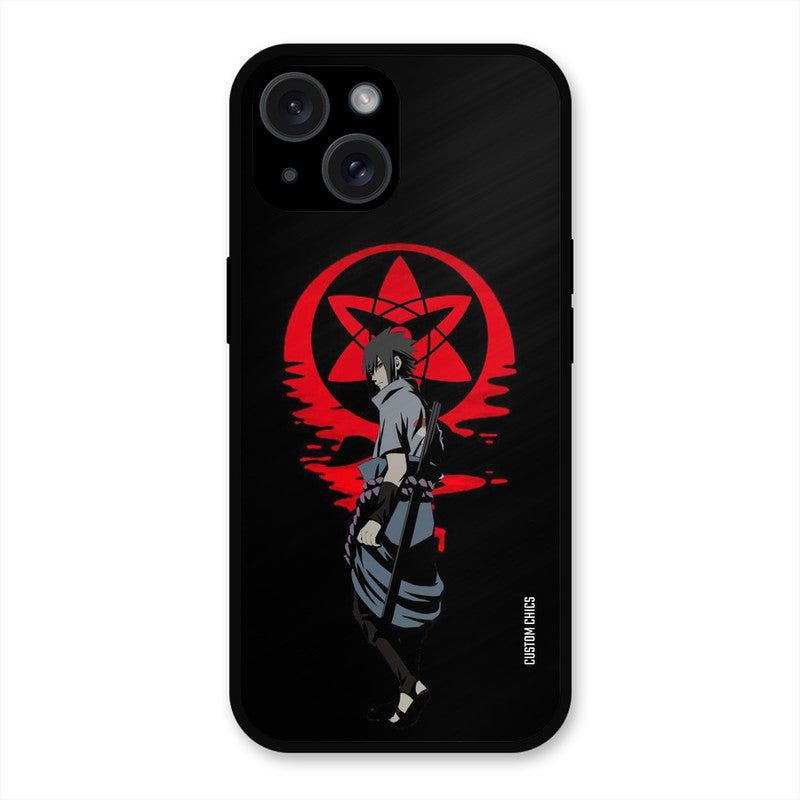Sasuke Uchiha iPhone 15 Mobile Back Cover - Anime PrintShield Case