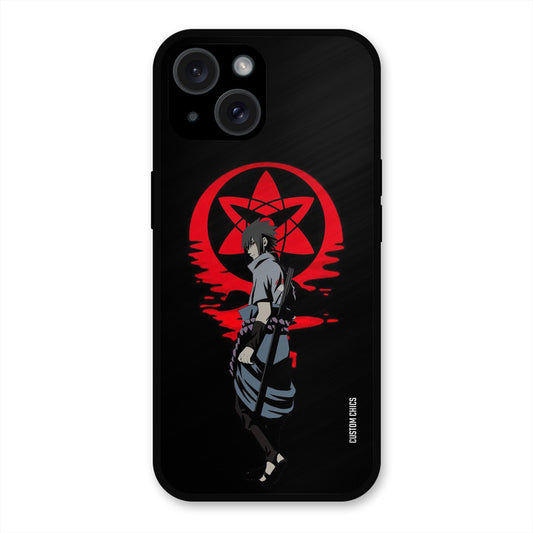 Sasuke Uchiha iPhone 15 Mobile Back Cover - Anime PrintShield Case