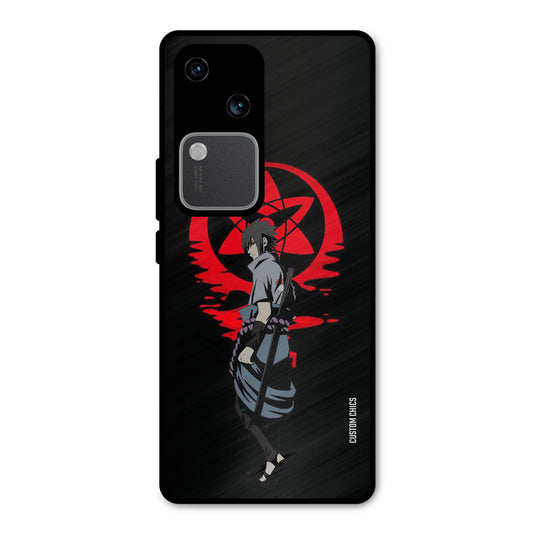 Sasuke Uchiha Vivo V30 Mobile Back Cover - Anime PrintShield Case