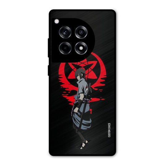 Sasuke Uchiha OnePlus 12R Mobile Back Cover - Anime PrintShield Case