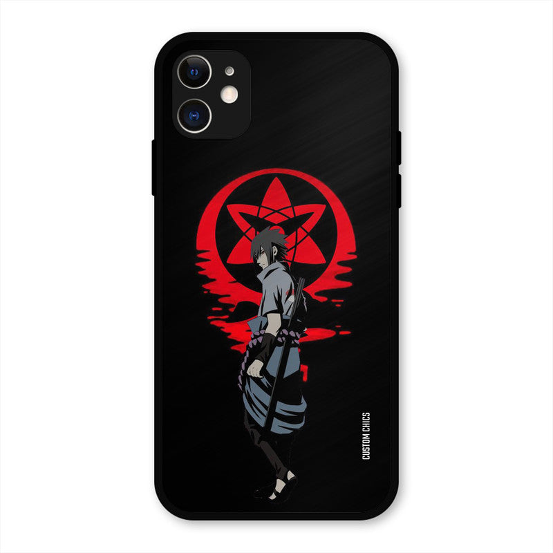 Sasuke Uchiha iPhone 11 Mobile Back Cover - Anime PrintShield Case