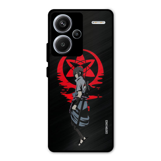 Sasuke Uchiha Redmi Note 13 Pro Plus Mobile Back Cover - Anime PrintShield Case