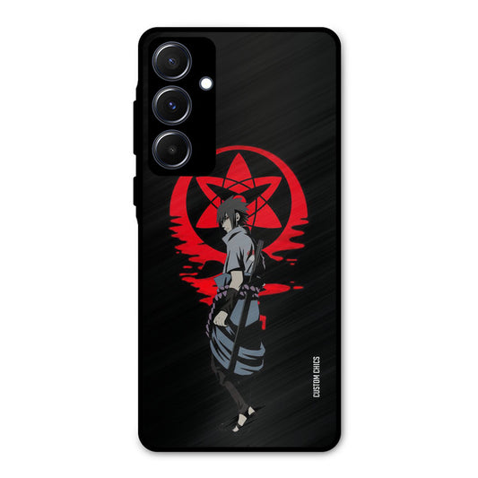 Sasuke Uchiha Samsung Galaxy A55 5G Mobile Back Cover - Anime PrintShield Case