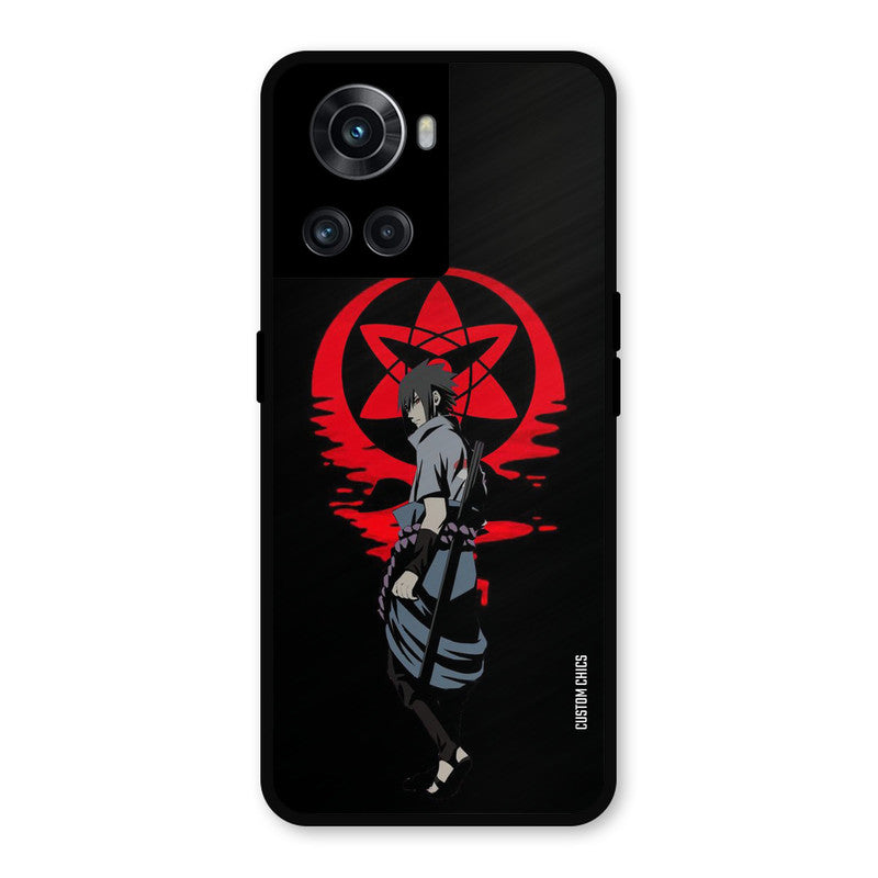 Sasuke Uchiha OnePlus 10R Mobile Back Cover - Anime PrintShield Case