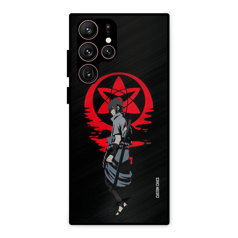Sasuke Uchiha Samsung Galaxy S22 Ultra Mobile Back Cover - Anime PrintShield Case