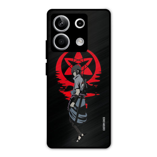Sasuke Uchiha Redmi Note 13 5G Mobile Back Cover - Anime PrintShield Case