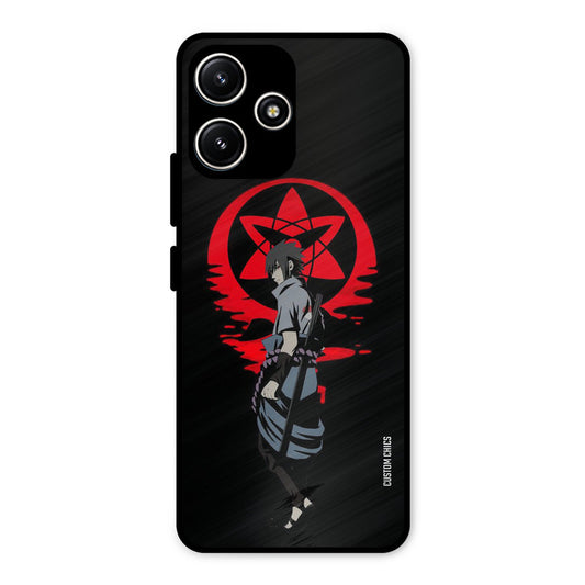 Sasuke Uchiha Redmi 12 5G Mobile Back Cover - Anime PrintShield Case