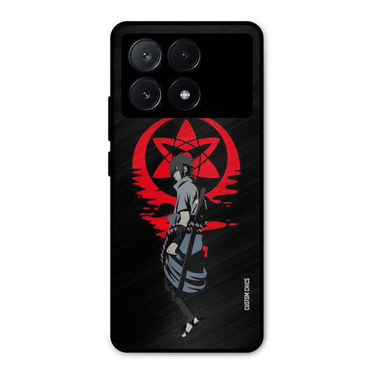 Sasuke Uchiha Poco X6 Pro Mobile Back Cover - Anime PrintShield Case