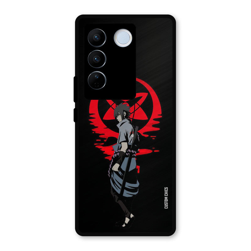 Sasuke Uchiha Vivo V27 Pro Mobile Back Cover - Anime PrintShield Case