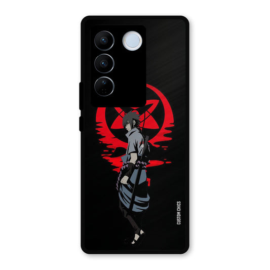 Sasuke Uchiha Vivo V27 Pro Mobile Back Cover - Anime PrintShield Case