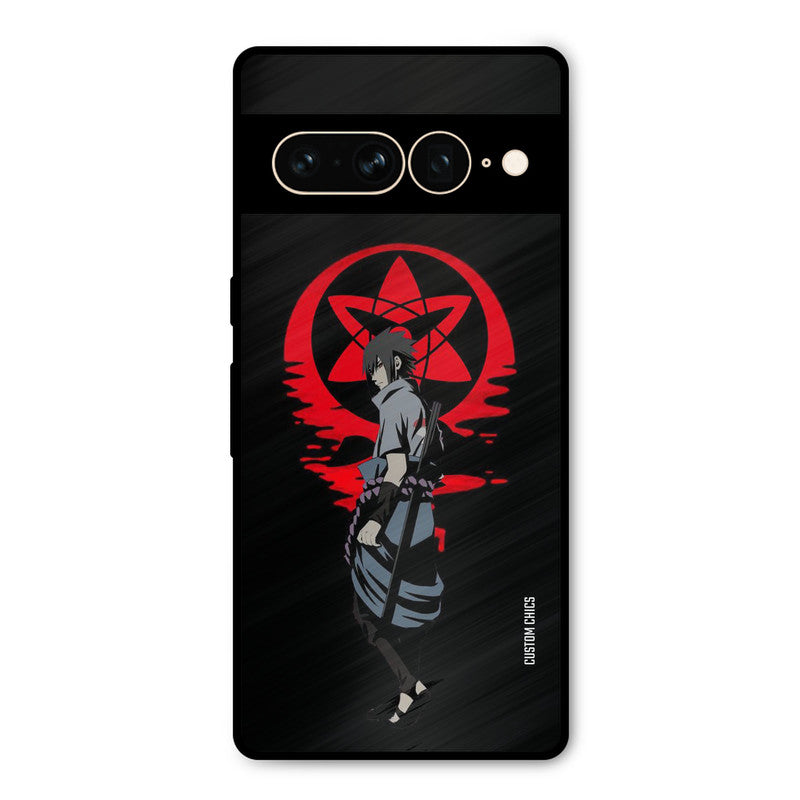 Sasuke Uchiha Google Pixel 7 Pro Mobile Back Cover - Anime PrintShield Case
