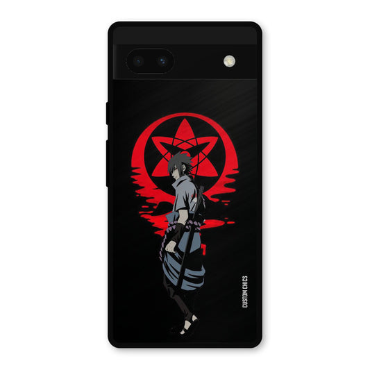 Sasuke Uchiha Google Pixel 6a Mobile Back Cover - Anime PrintShield Case