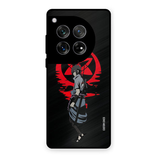 Sasuke Uchiha OnePlus 12 Mobile Back Cover - Anime PrintShield Case