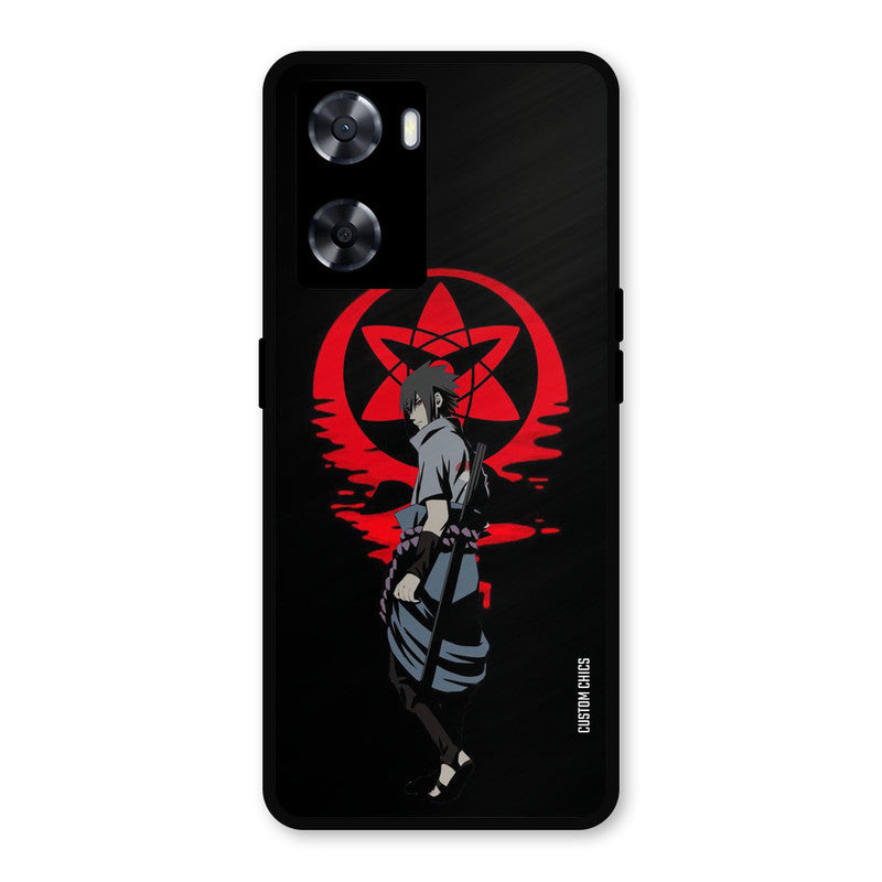 Sasuke Uchiha Oppo A57 2022 Mobile Back Cover - Anime PrintShield Case