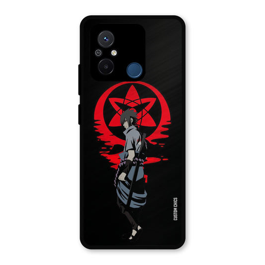 Sasuke Uchiha Redmi 12c Mobile Back Cover - Anime PrintShield Case