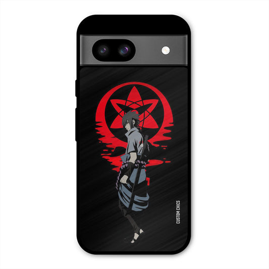 Sasuke Uchiha Google Pixel 8a Mobile Back Cover - Anime PrintShield Case